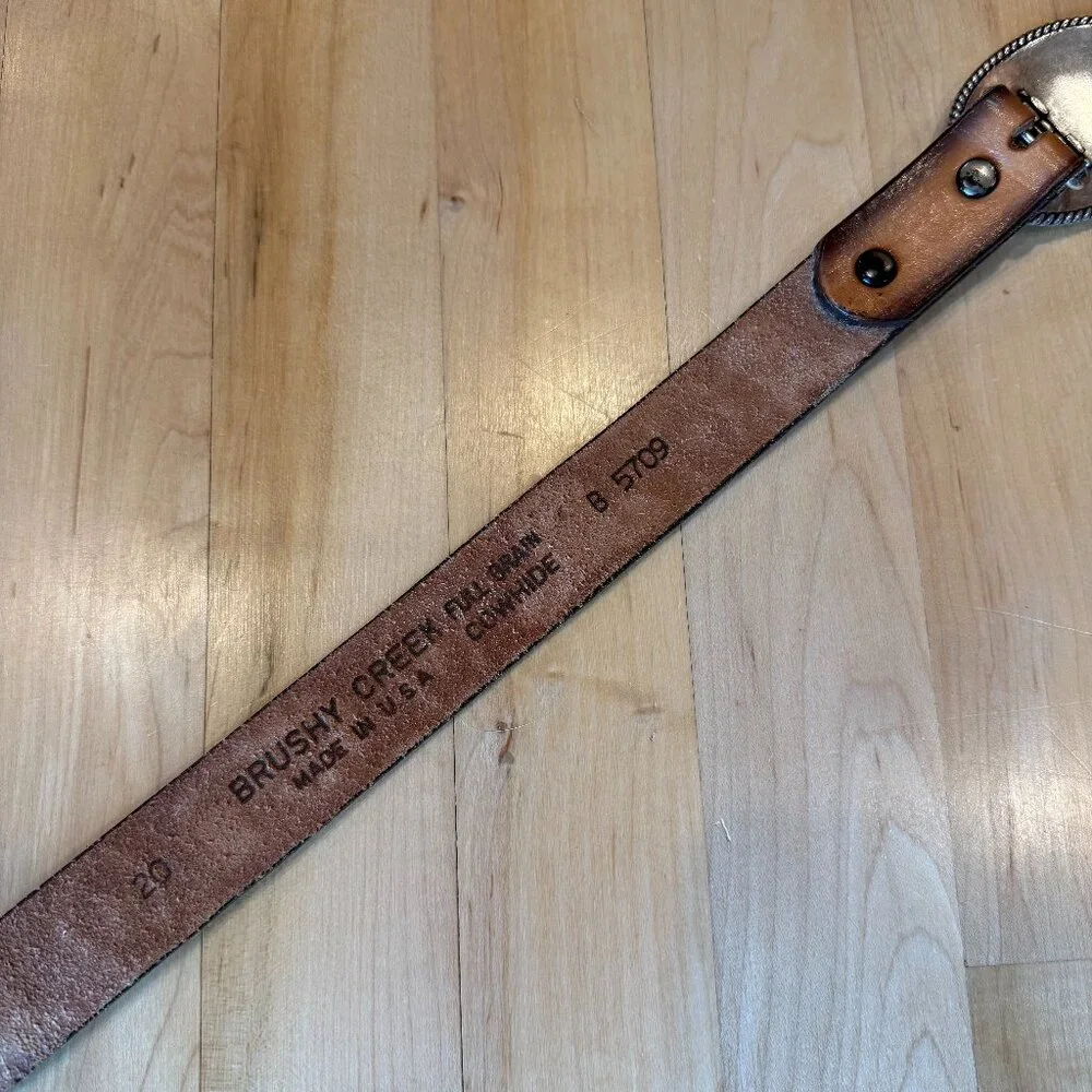 Brushy Creek Leather Belt